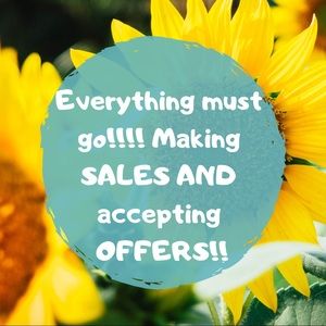 Selling everything make me an offer